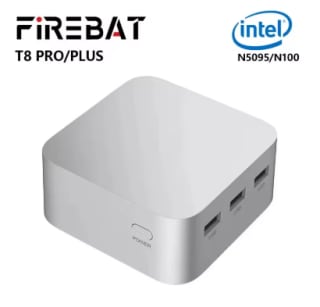 FIREBAT T8 Pro Plus Mini PC Intel Celeron N5095 N100 16GB 512GB voor €98,39 dmv code bij Aliexpress