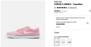 Nuevo cupón 15% EXTRA en Zalando