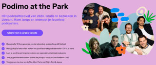 Gratis tickets voor Podimo at the Park podcastfestival in Utrecht