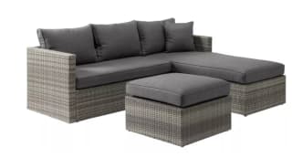 Gio loungeset in wit-grijs voor €339 bij Exterioo