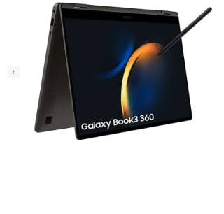 Convertible 2 en 1 Samsung Galaxy Book3 360, 13.3" FHD, Intel Evo Core i5-1340P, 16GB RAM, 512GB por 759.5€