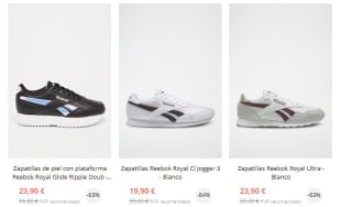 Zapatillas Reebok desde solo 8,50€ ofertas muy buenas