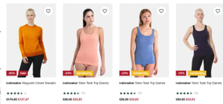 Tot 40% korting op Icebreaker outdoor kleding bij Bever