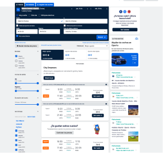 Vuelos ida y vuelta Madrid a Oporto desde 33€ con Skyscanner