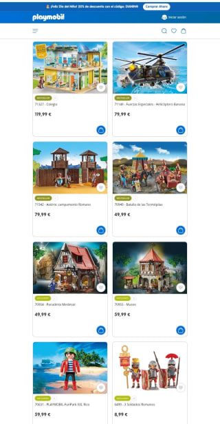 -20% de Descuento en Playmobil.