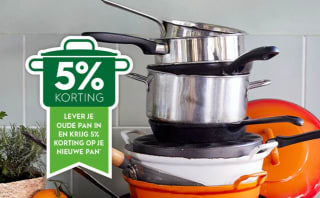 Alle BK pannen 25% korting bij Blokker