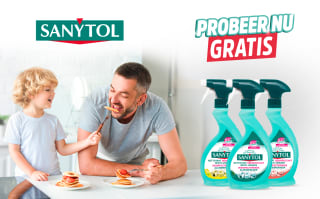 Sanytol allesreiniger 100% terugbetaald via Hashting