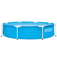 Piscina tubular redonda Metal Frame Ø244 cm INTEX por 37,54€ (25,54€ usuario nuevo)