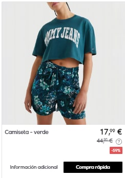 Tommy Jeans - Camisetas por menos de 18€