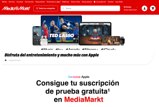 Apple TV 3 meses Gratis con Mediamarkt