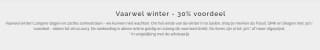 30% korting op de wintercollectie in de Valmano sale