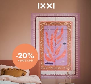 20% korting op alle IXXI's bij IXXI