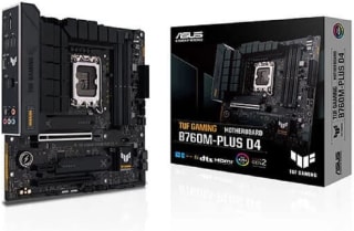 Asus TUF Gaming B760M-Plus D4, mATX, S1700 voor €110,39 via Amazon