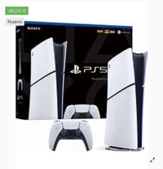 Sony PlayStation 5 Digital Slim por tan solo 365€