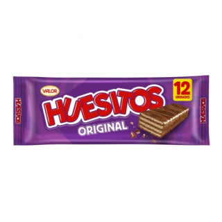 36 Barritas Huesitos Barrita de barquillo cubierta de chocolate por 5,50€