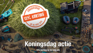 15% korting op de hele site bij Gardena
