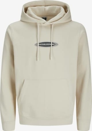 Jack & Jones Core Pacer Logo Print heren Hoodie voor €11,13 bij About You