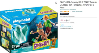 Playmobil Scooby-Doo! Scooby & Shaggy con fantasma por 9.09€