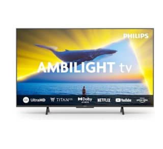 Smart TV Philips Ambilight 43PUS8109 4K LED 43" con Pixel Precise Ultra HD y Dolby Atmos por 299€