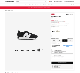Zapatillas New Balance 327 Niños por solo 35€