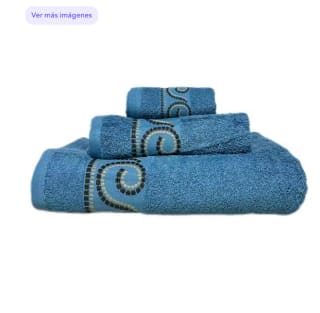 Juego de Toallas de Baño 100% Algodón 450G Set de 3 Piezas por solo 12,56€