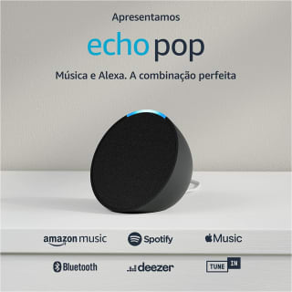 Smart Speaker da Amazon, modelo Echo Pop - R$ 242,10