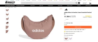Bolso de hombro Linear Essentials Festival 2Lmarcaadidas por 11,99€