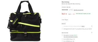 Bolsa de deporte Boomerang por 9,97€