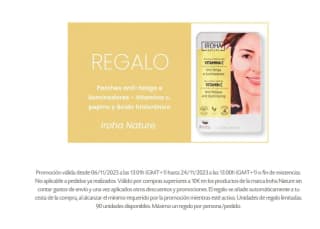 Regalo de parches antifatiga iroha nature por compras de +10€