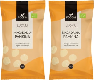 Nueces de macadamia orgánicas, 1 kg por 25,46€