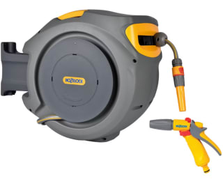 Hozelock AutoReel Wandslangbox Incl. 30 m Slang & Jet Spray voor €99,95 bij iBood