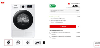 SAMSUNG warmtepompdroger 5000-serie nu voor €649 bij MediaMarkt