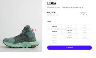 Zapatillas de senderismo Hoka Anacapa Mid GTX para mujer por 76.5€