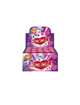 Pack 2 Corazones Fresa Vidal en estuche 855 g por 12.53€