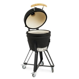 Kamado barbecue - 18 inch - Zwart 105 x 63 x 45 cm | Ø 37,5 cm voor €299 bij de Action