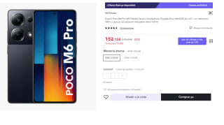Xiaomi Poco M6 Pro NFC Global Version 8GB+256GB por 132.18€