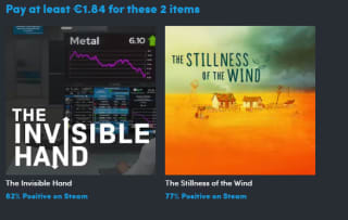 Humble Bundle Fellow Traveller Publisher Bundle vanaf €1,84