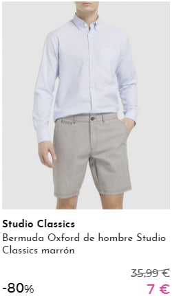 Studio Classics - Prendas para ellos por 5€ y 7€