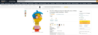 Pen Drive do Milhouse Simpsons de 8GB - R$ 33,90