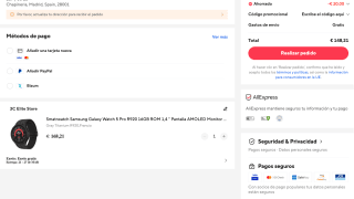 Smartwatch Samsung Galaxy Watch 5 Pro R920 16GB ROM 1,4'' por solo 148,21€