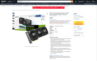 Tarjeta gráfica PNY GeForce RTX 5070 12GB por 649,99€