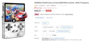 Anbernic RG35XX por 42,99€ con código promocional