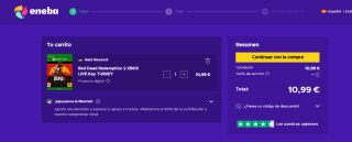 Red Dead Redemption 2 XBOX LIVE Key TURKEY por 10,99€