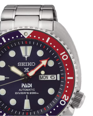 Reloj SEIKO PROSPEX PADI Turtle Pepsi SRPE99K1 por 381€