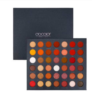 Marca Docolor paleta de sombras de ojos de 42 colores larga duración por 11,54€