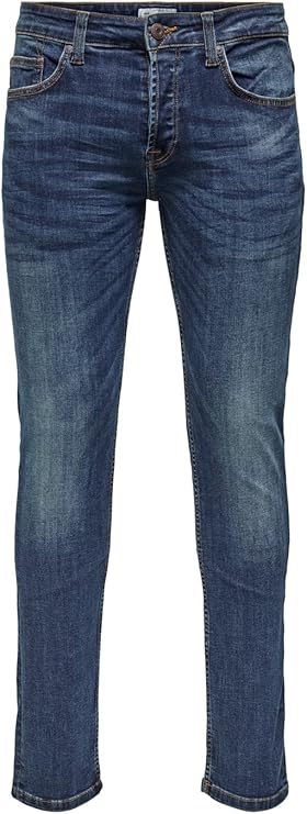 Only & Sons Heren Slim Fit Jeans voor €14,99 bij Amazon