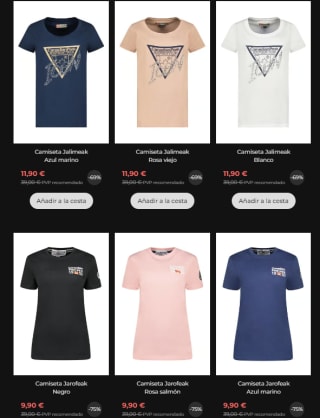 Rebajas hasta 75% descuento Canadian Peak