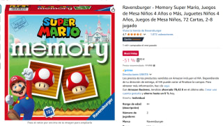 Juego de mesa marca Ravensburger - Memory Super Mario, por 8,85€