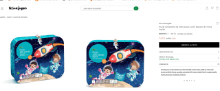 Puzle sostenible de 200 piezas neón Espacio El Corte Inglés por 7,45€