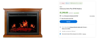 Chimenea Atvio Piso EF461 por $1,290 | Descuento Walmart